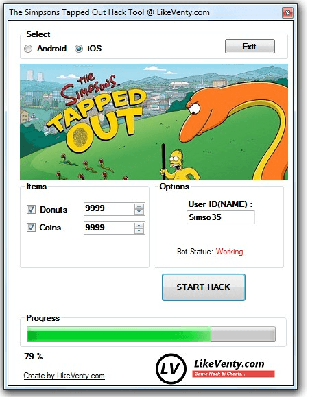 читы для симпсонов читы для симпсонов