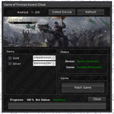 Чит на Game of Thrones Ascent Чит на Game of Thrones Ascent