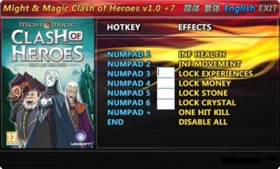 ВЗЛОМ Might & Magic Clash of Heroes. Чит на характеристики