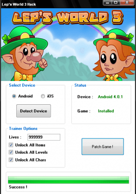 Lep's World 3. Чит на жизни+MOD(2.2.3).