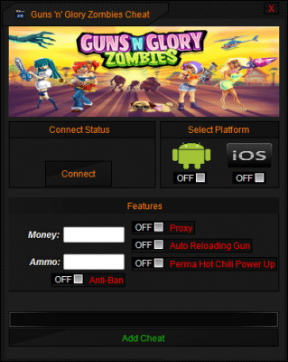 Чит на GUNS'N'GLORY ZOMBIES Чит на GUNS'N'GLORY ZOMBIES