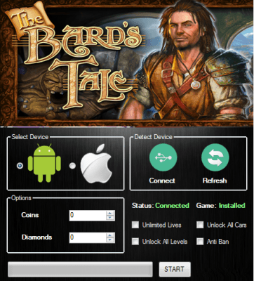 ВЗЛОМ The Bard's Tale. ЧИТ на золото + statshack(v.1.0.2).