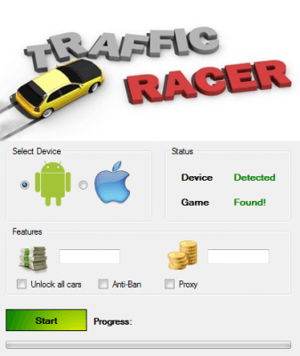 взломанная Traffic Racer