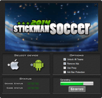 Чит на Stickman Soccer 2014 Чит на Stickman Soccer 2014