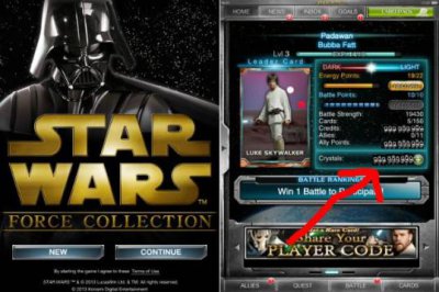 ВЗЛОМ Star Wars Force Collection. ЧИТ на деньги, кристаллы, очки. ВЗЛОМ Star Wars Force Collection. ЧИТ на деньги, кристаллы, очки.