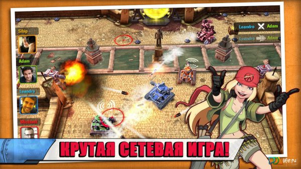 Взлом TANK BATTLES