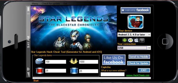 ВЗЛОМ Star Legends. ЧИТ на credits и platinum.