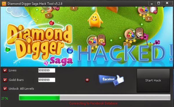 ВЗЛОМ Diamond Digger Saga. ЧИТ на золото и жизни.