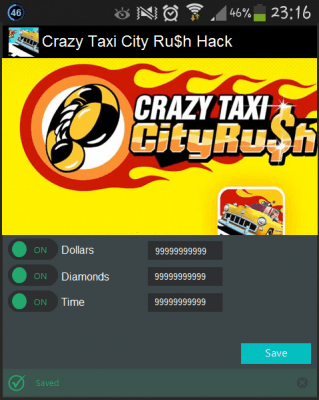 ВЗЛОМ Crazy Taxi City Rush. ЧИТ на доллары, алмазы, время. ВЗЛОМ Crazy Taxi City Rush. ЧИТ на доллары, алмазы, время.