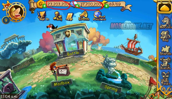 ВЗЛОМ Gods Rush. ЧИТ на золото и кристаллы.