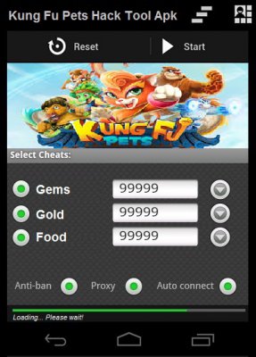 ВЗЛОМ Kung Fu Pets. ЧИТ на золото, кристаллы и еду.