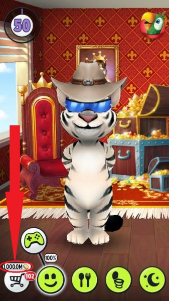 ВЗЛОМ Говорящий кот Том 2(Talking Tom Cat). Чит на монеты + полный доступ.