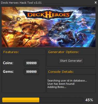 взломанный Deck Heroes взломанный Deck Heroes