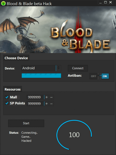 ВЗЛОМ Blood & Blade. ЧИТ на кристаллы, золото и очки.