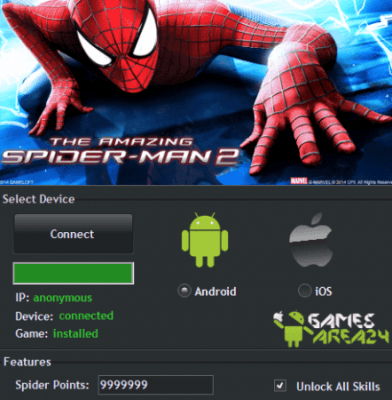 ВЗЛОМ Amazing Spider-Man 2 + Live WP. ЧИТ на монеты.