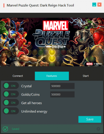 ВЗЛОМ Marvel Puzzle Quest. ЧИТ на кристаллы и золотые монеты.