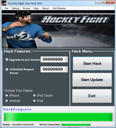 ВЗЛОМ Hockey Fight. ЧИТ на зубы.