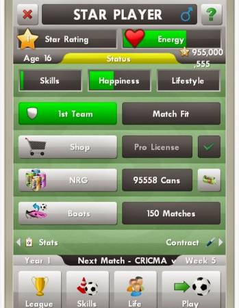 ВЗЛОМ New Star Soccer. ЧИТ на звезды, ресурсы.