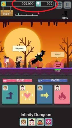 ВЗЛОМ Бесконечность подземелье! ЧИТ на золотые монеты и кристаллы.