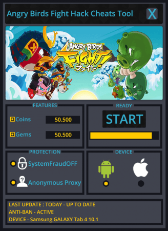 ВЗЛОМ Angry Birds Fight! ЧИТ на золото, кристаллы и энергию.