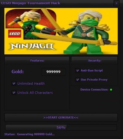 ВЗЛОМ LEGO® Ninjago Tournament. ЧИТ на золото, бесконечное здоровье.