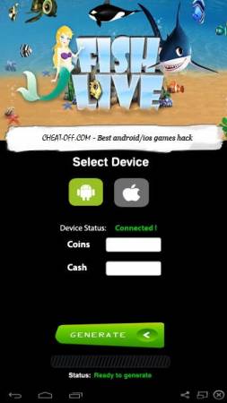ВЗЛОМ Аквариум рыбы Fish Live. ЧИТ на монетки, деньги, здоровье.