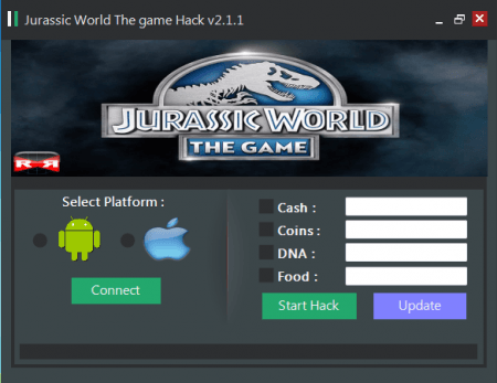 ВЗЛОМ Jurassic World™: Игра. ЧИТ на деньги, ресурсы.