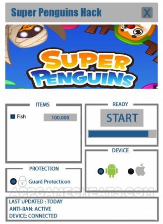ВЗЛОМ Super Penguins. ЧИТ на рыбу и монеты.