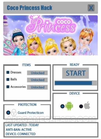 ВЗЛОМ Coco Princess. ЧИТ на на платья, аксессуары, баллы.