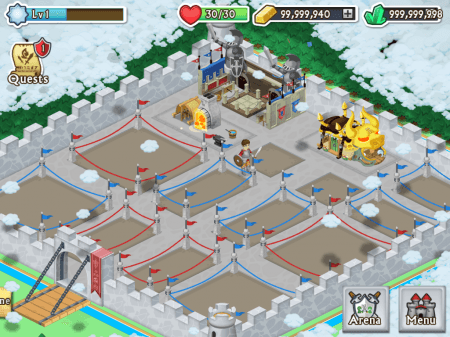 ВЗЛОМ Knights & Dragons. ЧИТ на опыт, золото, кристаллы.