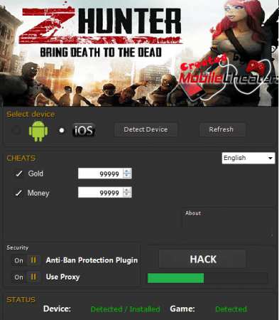 ВЗЛОМ Zombie Hunter: War of The Dead. ЧИТ на золото, деньги.