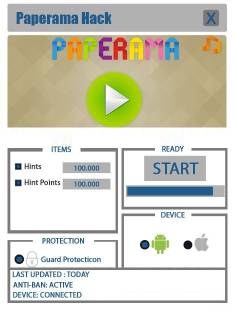 ВЗЛОМ Paperama. ЧИТ на очки, хинты.