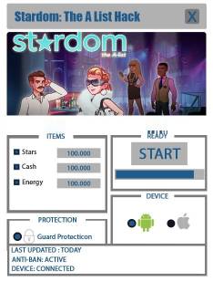 ВЗЛОМ Stardom: The A-List. ЧИТ на звезды, энергия.