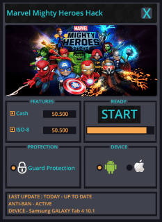 ВЗЛОМ Marvel Mighty Heroes. ЧИТ на деньги, ресурсы.