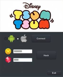 ВЗЛОМ LINE: Disney Tsum Tsum. ЧИТ на золотые монеты, рубины, сердца.