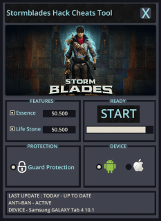 ВЗЛОМ Stormblades. ЧИТ на жизни, эссенции.	