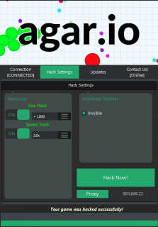 как взломать Agar.io