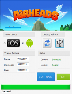 ВЗЛОМ Airheads Jump - Прыжки пузырей. ЧИТ на монеты и кристаллы.	