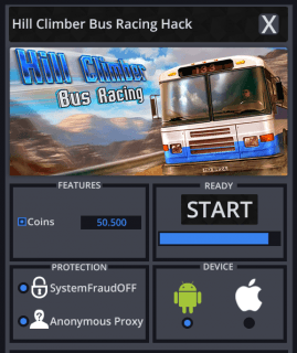 ВЗЛОМ Hill Climber Bus Racing - Хилл альпинист автобус Гонки. ЧИТ на деньги.