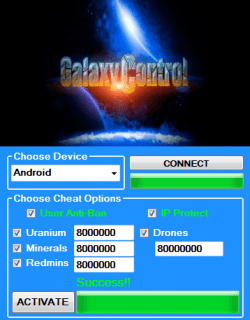 ВЗЛОМ Galaxy Control: 3D стратегия. ЧИТ на уран и ресурсы.