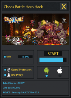 ВЗЛОМ Chaos Battle Hero. ЧИТ на золотые монеты.