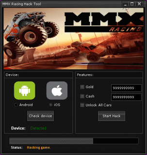 ВЗЛОМ MMX Racing. ЧИТ на деньги и золото.