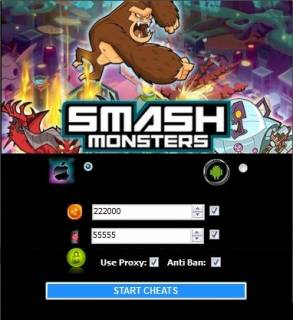 ВЗЛОМ Smash Monsters. ЧИТ на золото.