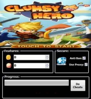 ВЗЛОМ Clumsy Hero | Неуклюжий Герой. ЧИТ на золотые монеты и кристаллы.