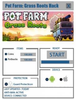 ВЗЛОМ Pot Farm - Grass Roots. ЧИТ на монеты и деньги.