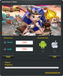 ВЗЛОМ Gods Rush 2. ЧИТ на кристаллы и золото.