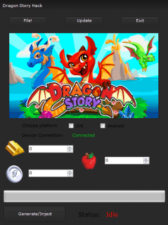 ВЗЛОМ Dragon Story | История драконов. ЧИТ на золото и серебро.