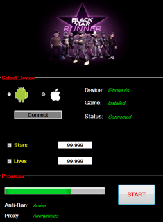 взломанный Black Star Runner