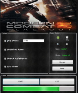 взлом Modern Combat 5