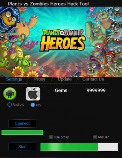 ЧИТ Plants vs. Zombies Heroes